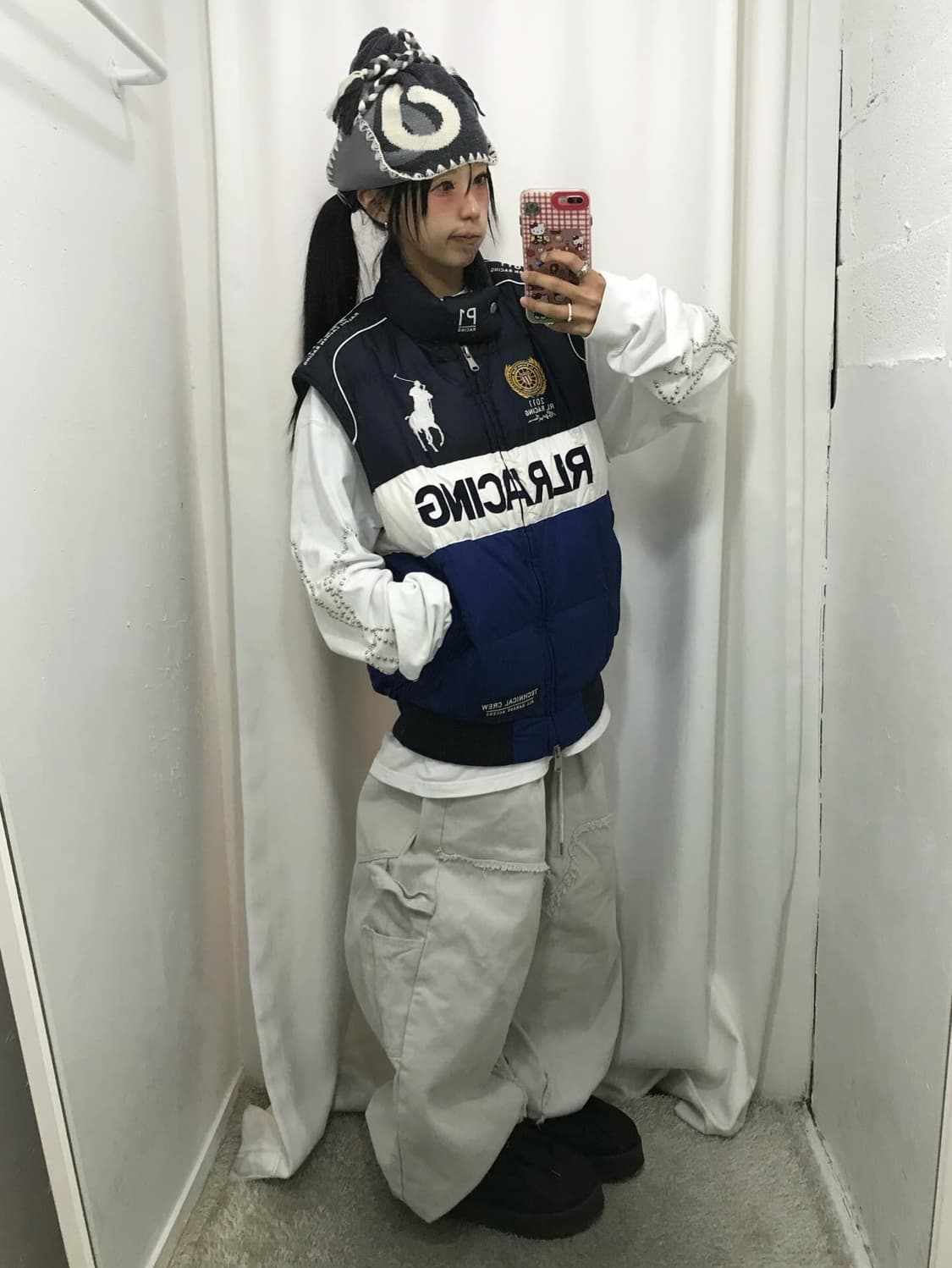 Polo Big Pony Racing Padded Vest ⭐️Rar 상품이미지4