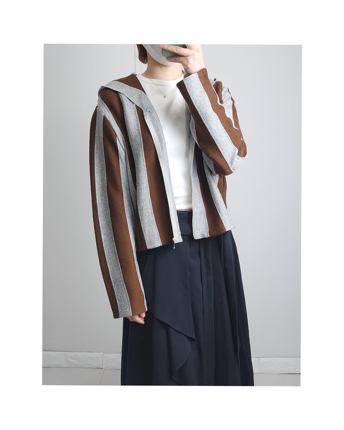 빅라인 후드 집업 상품이미지1