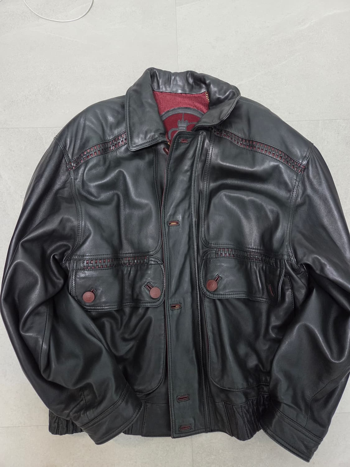 토라스 가죽 자켓 상품이미지1