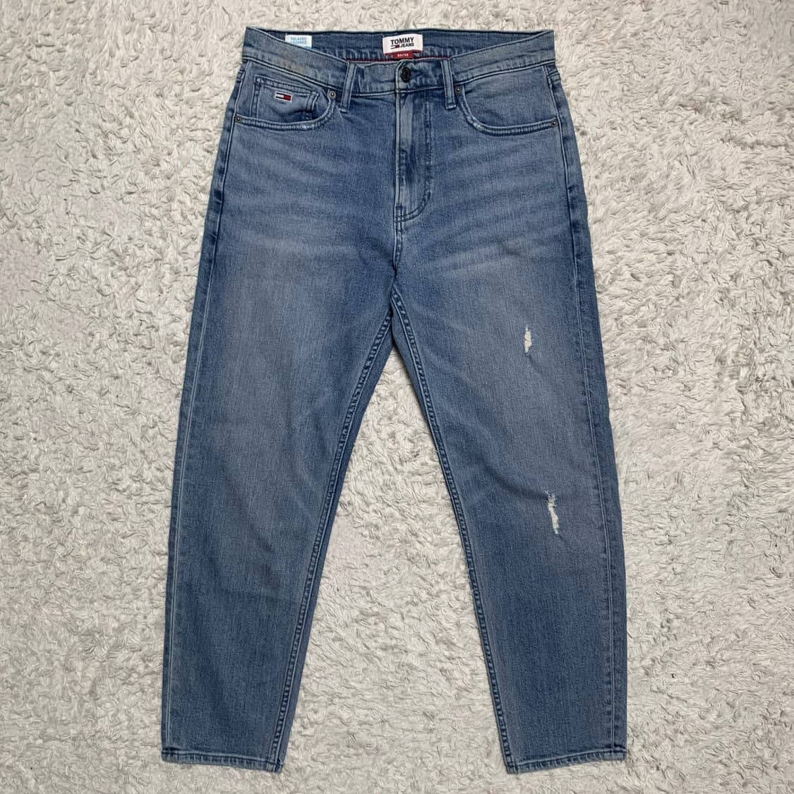 [31] 타미진스 릴렉스드 크롭 데님팬츠 상품이미지3