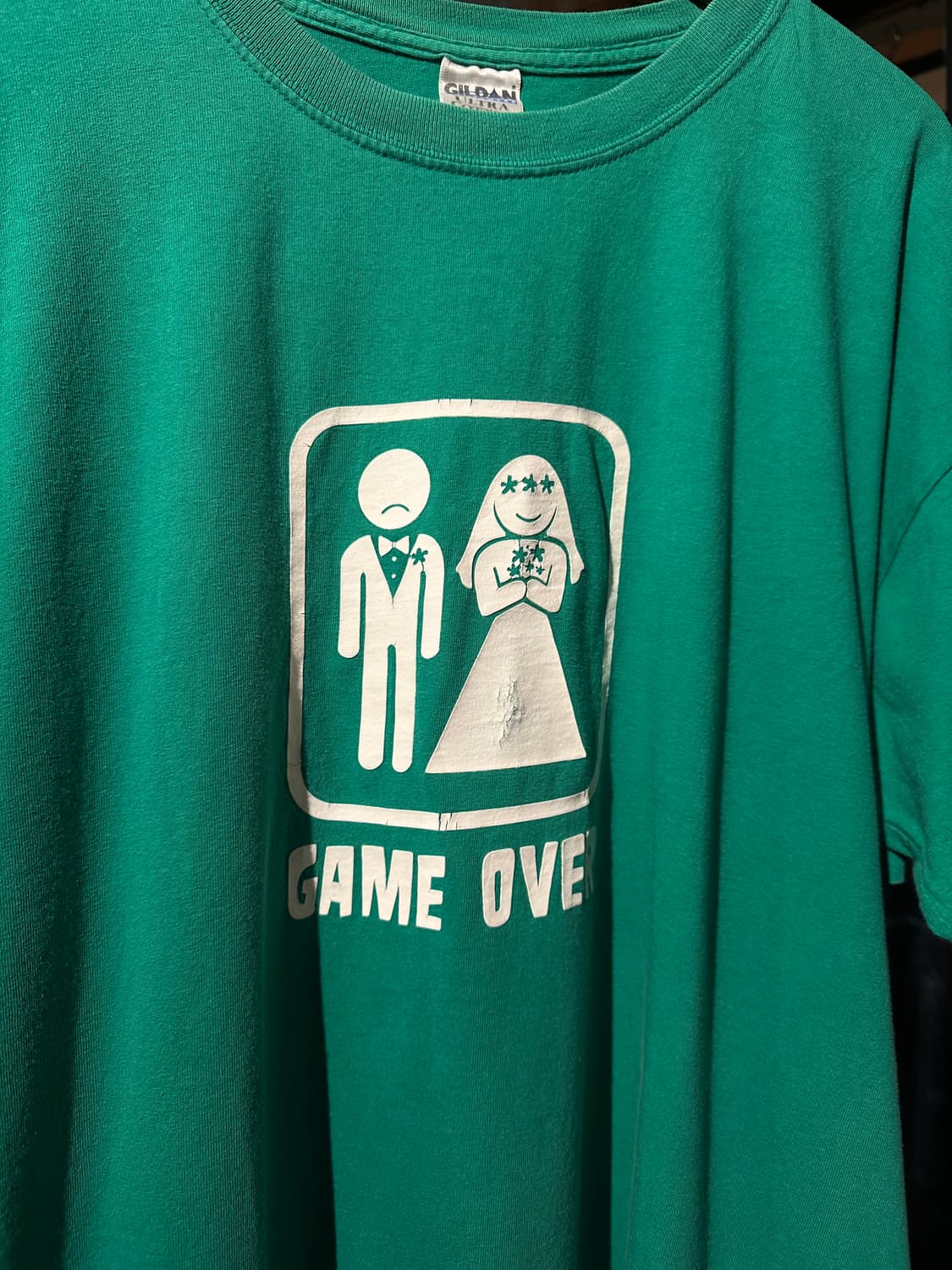 00s Vintage Game Over T Shirt 상품이미지3
