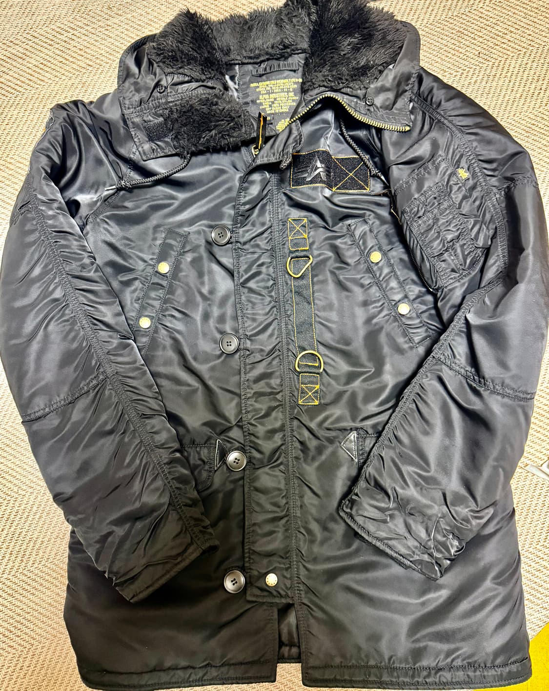 알파 인더스트리 ALPHA INDUSTRIES 55주년 한정판 N3B 상품이미지7