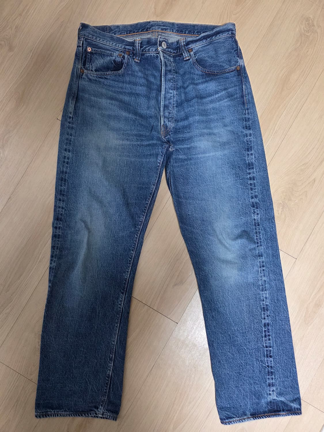 웨어하우스 Lot 2ND-HAND 1001 USED WASH 36 상품이미지3
