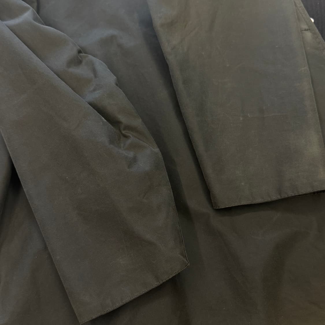 38 바버 카키 뷰포트 왁스 자켓  상품이미지8