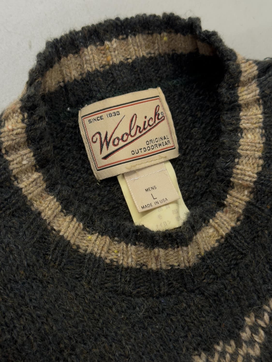 USA 울리치 노르딕 스웨터 상품이미지4