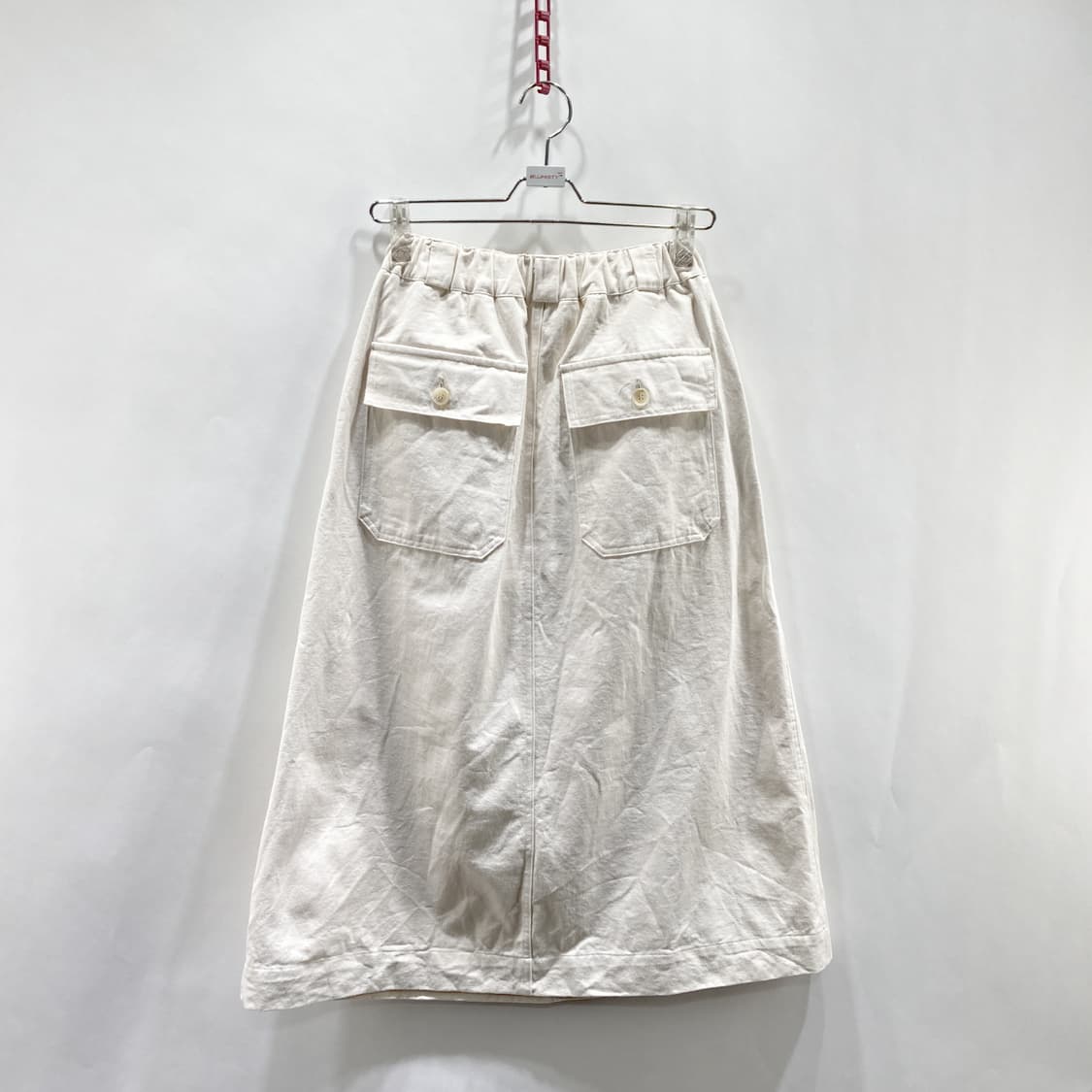 dandan 핀턱 면 롱스커트 A라인 25-27추천 상품이미지2