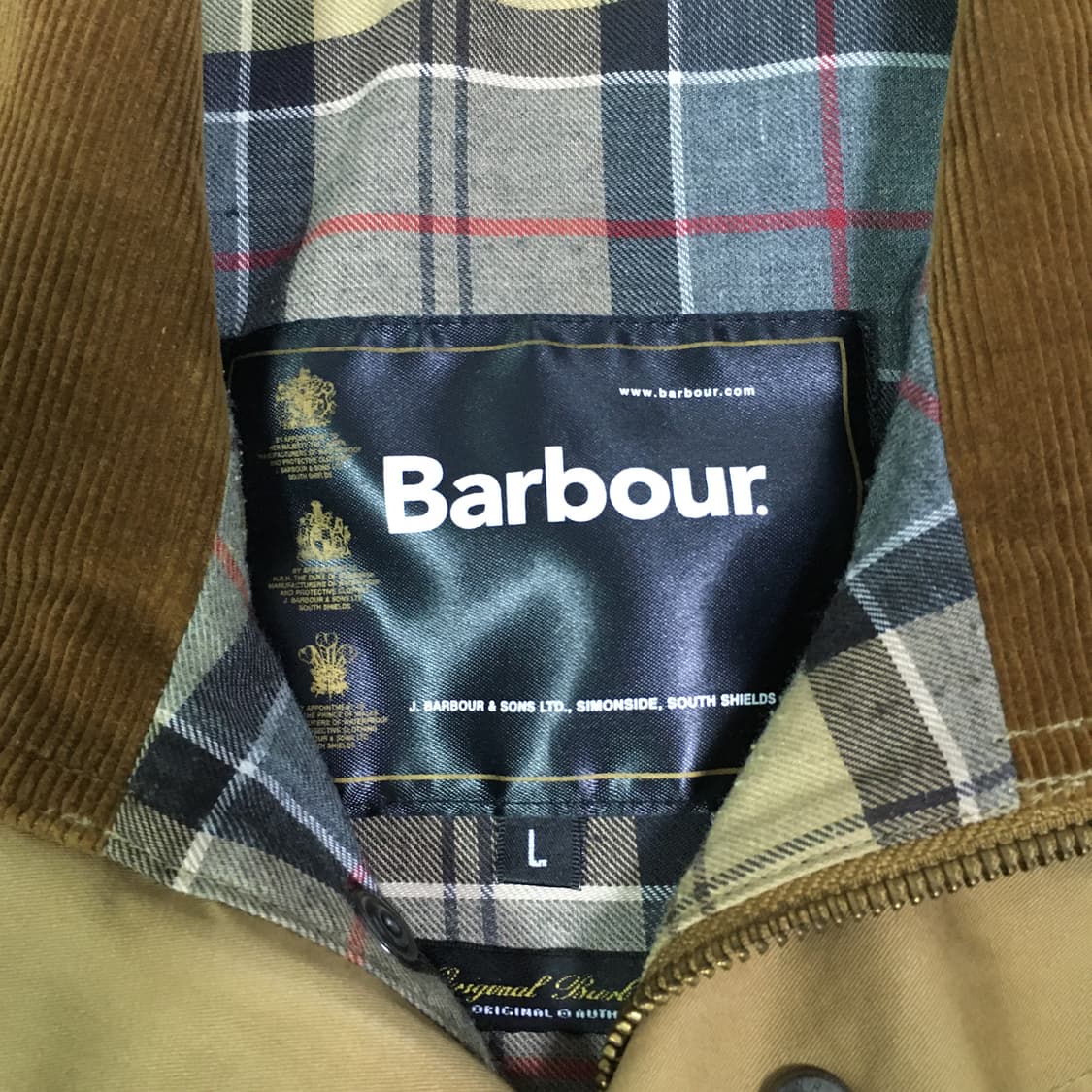 빈티지 바버 자켓 팝니다 상품이미지2