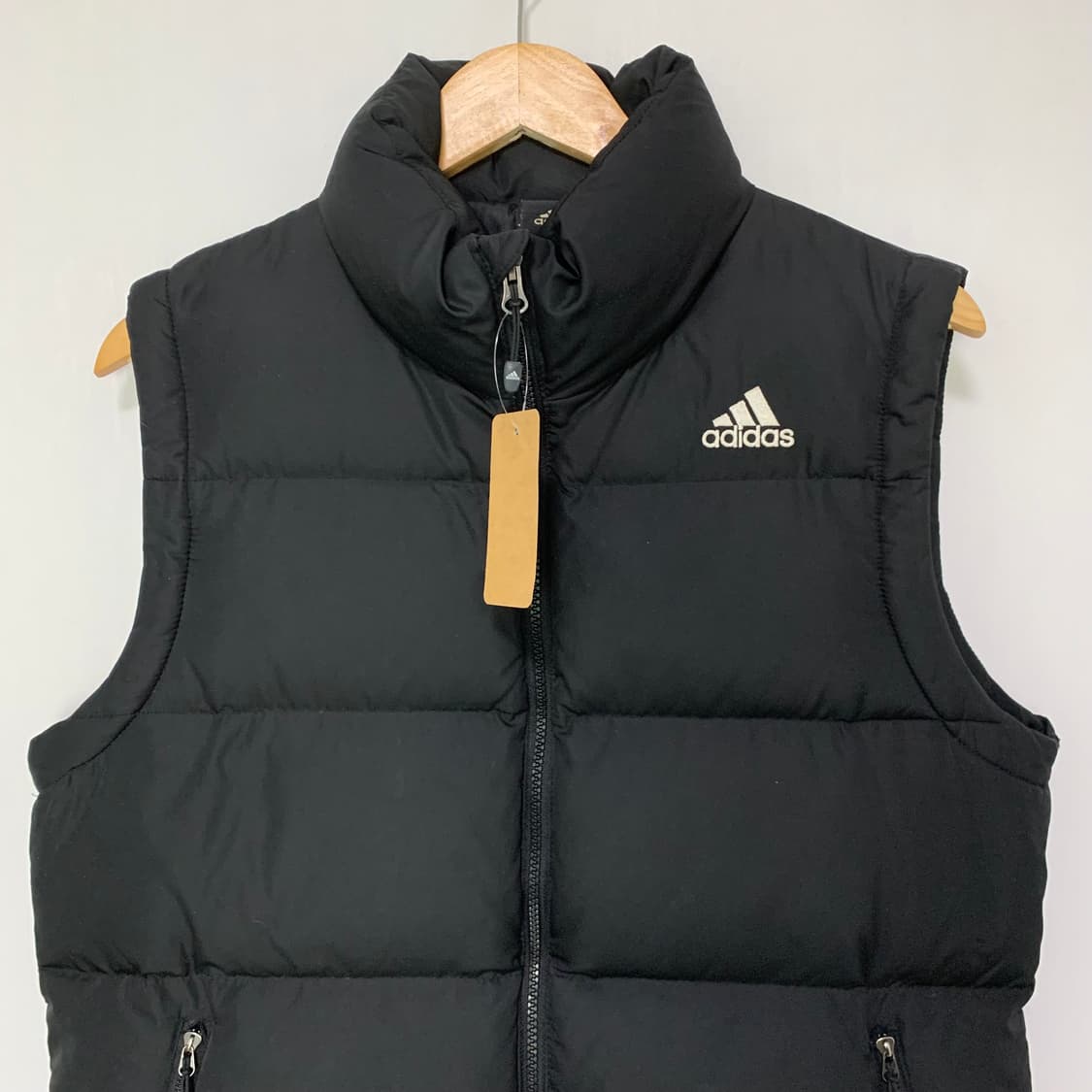 아디다스 빈티지 블랙 패딩 조끼 베스트 95 사이즈 남녀공용 상품이미지2