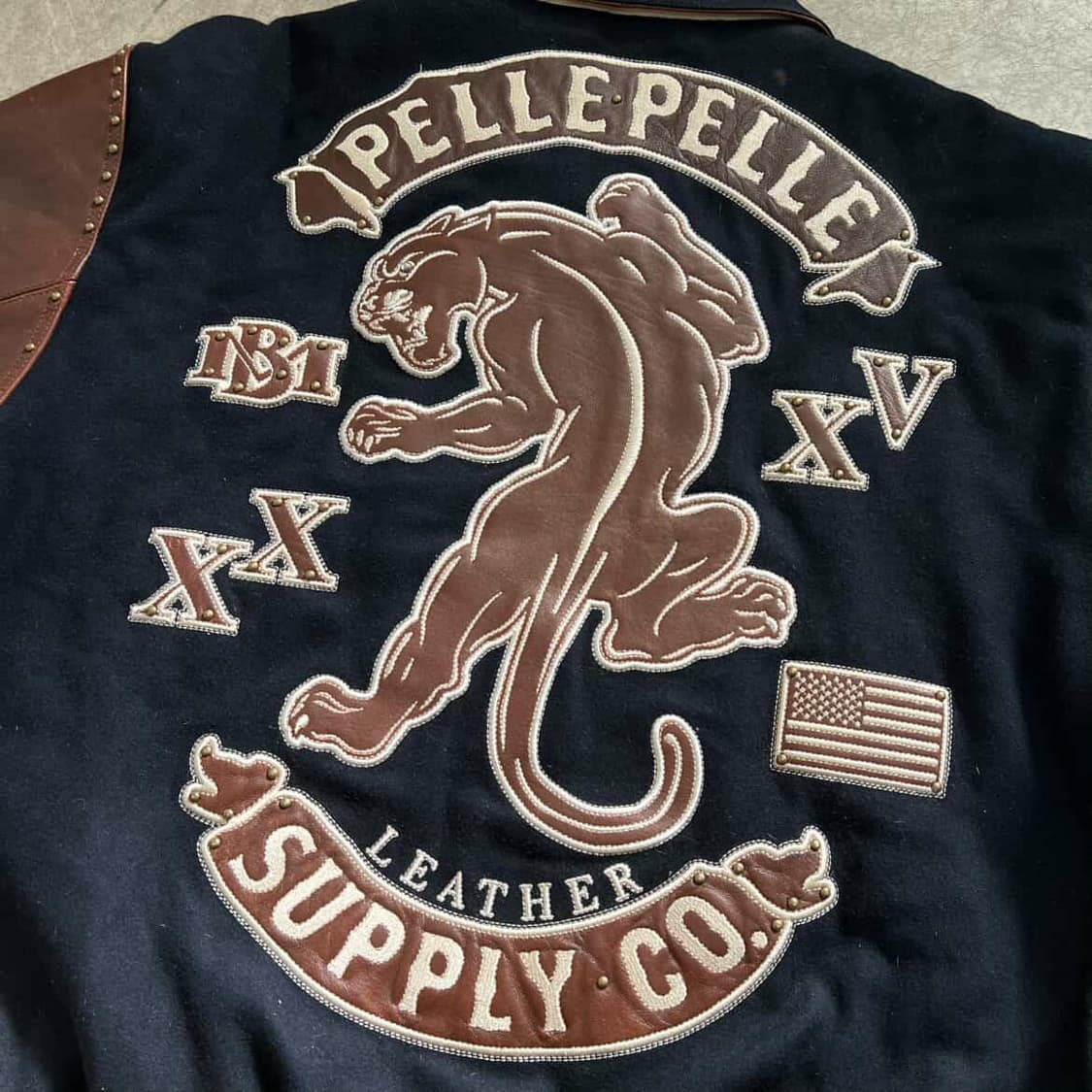 펠레펠레 표범 가죽자켓 상품이미지6