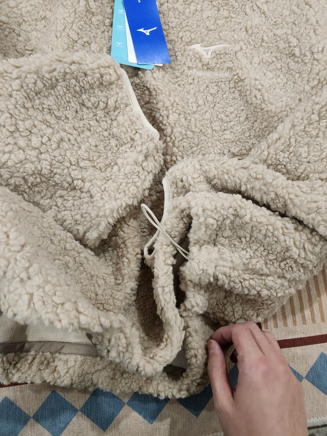 미즈노 x stu 플리스 하프 집업 (L) 신칠라 후리스 상품이미지4