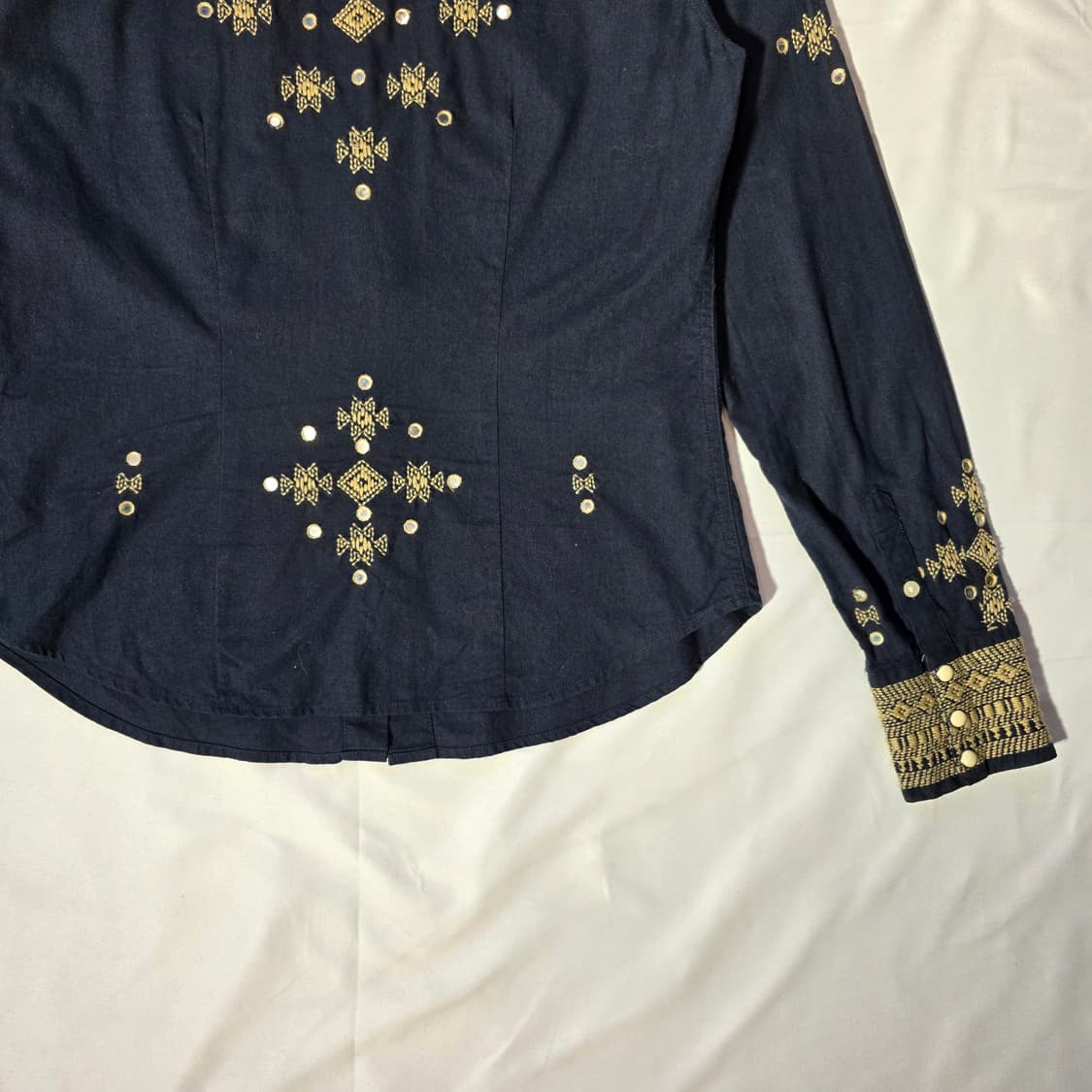 [M]데님앤서플라이 랄프로렌 자수 패턴 웨스턴 셔츠 상품이미지8