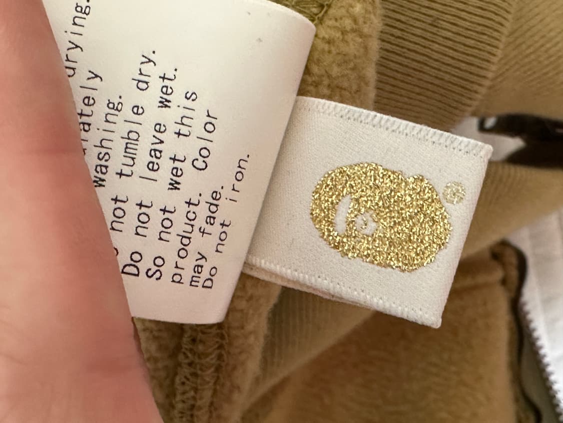 베이프 샤크 베어 후드집업 상품이미지8