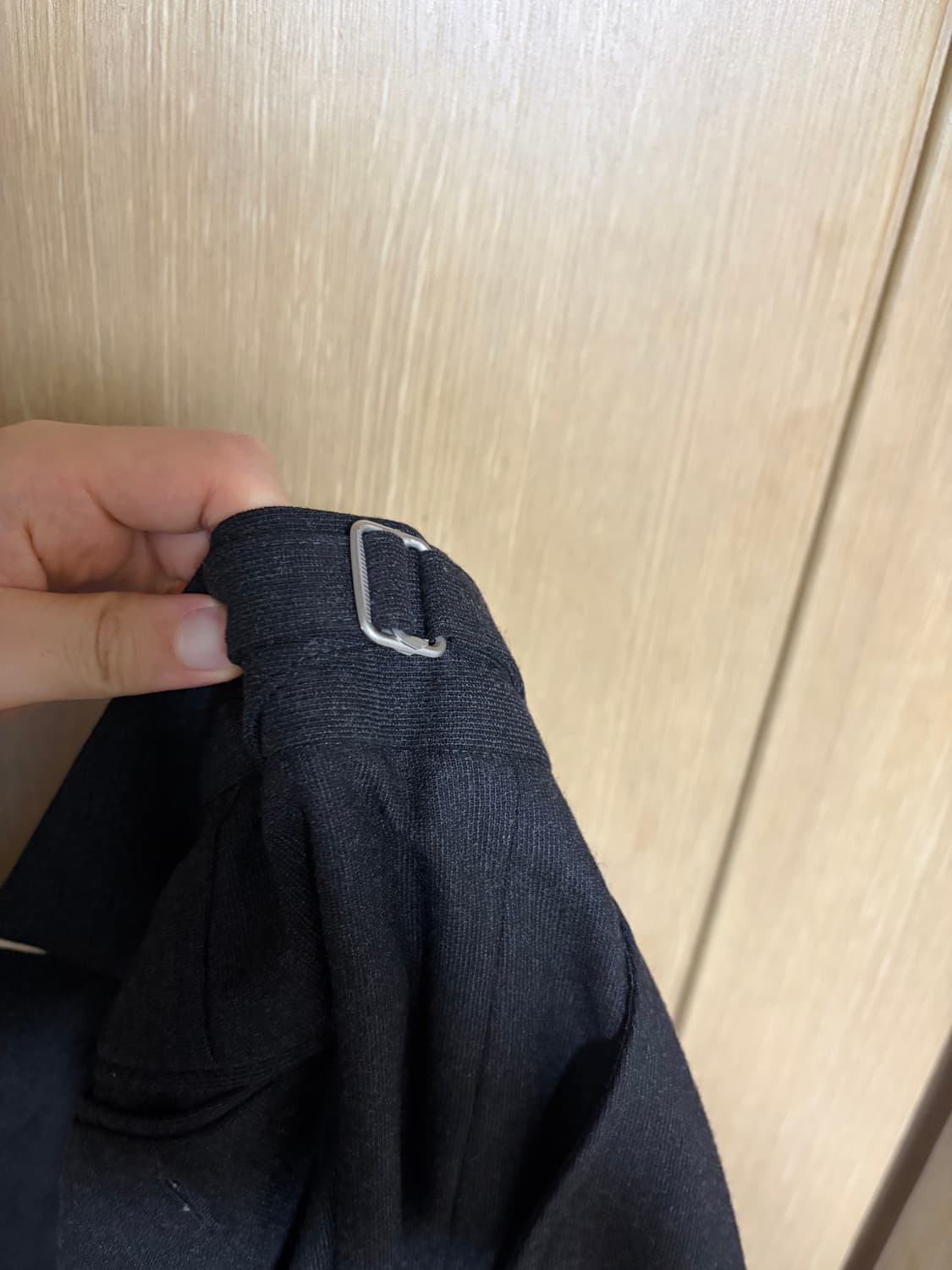 부기홀리데이 테일러드 핏 트라우저 울 팬츠 차콜 상품이미지10