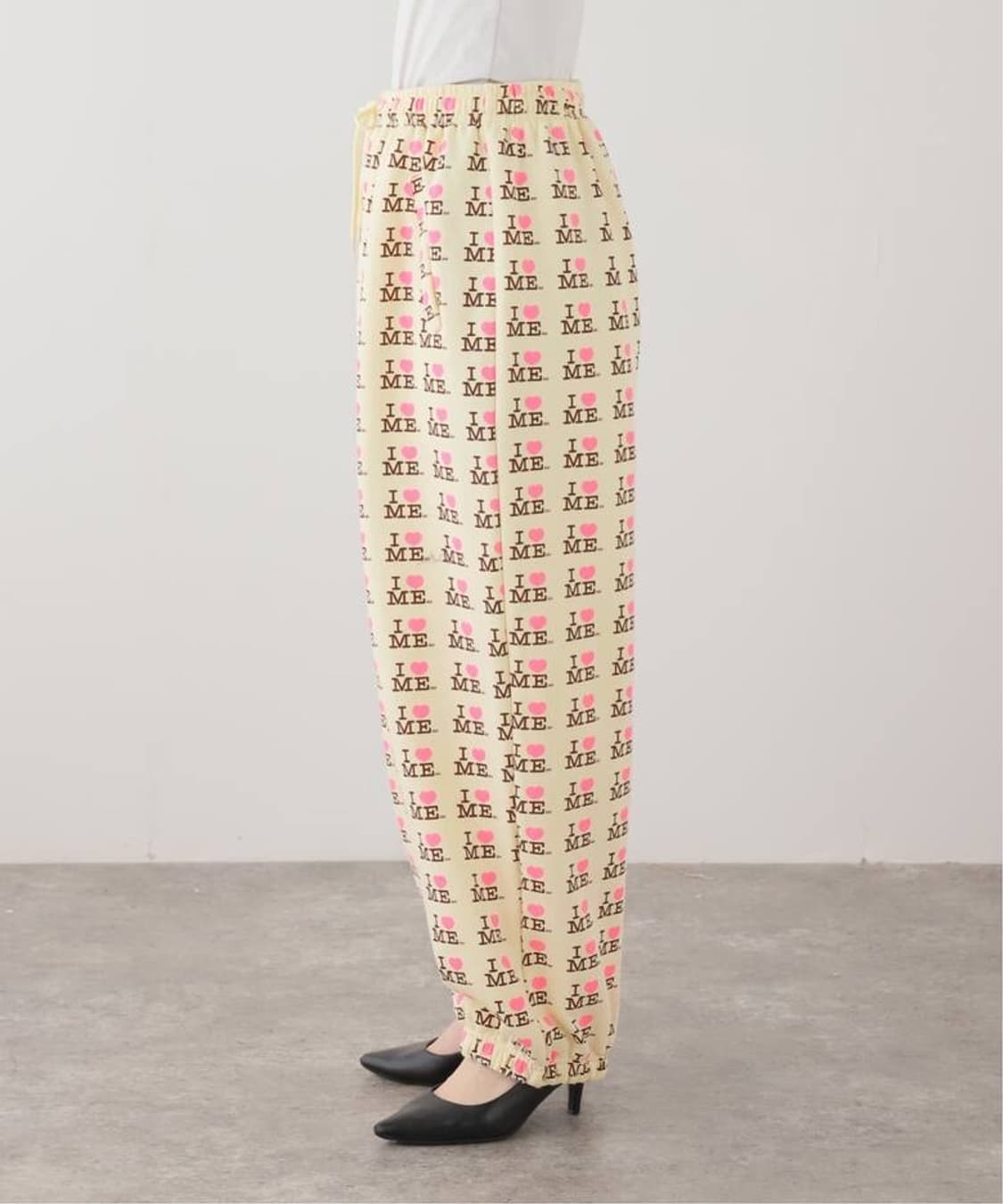 [XS,S]애슐리 윌리엄스 26ss 아이 하트 미 팬츠/옐로우 상품이미지4