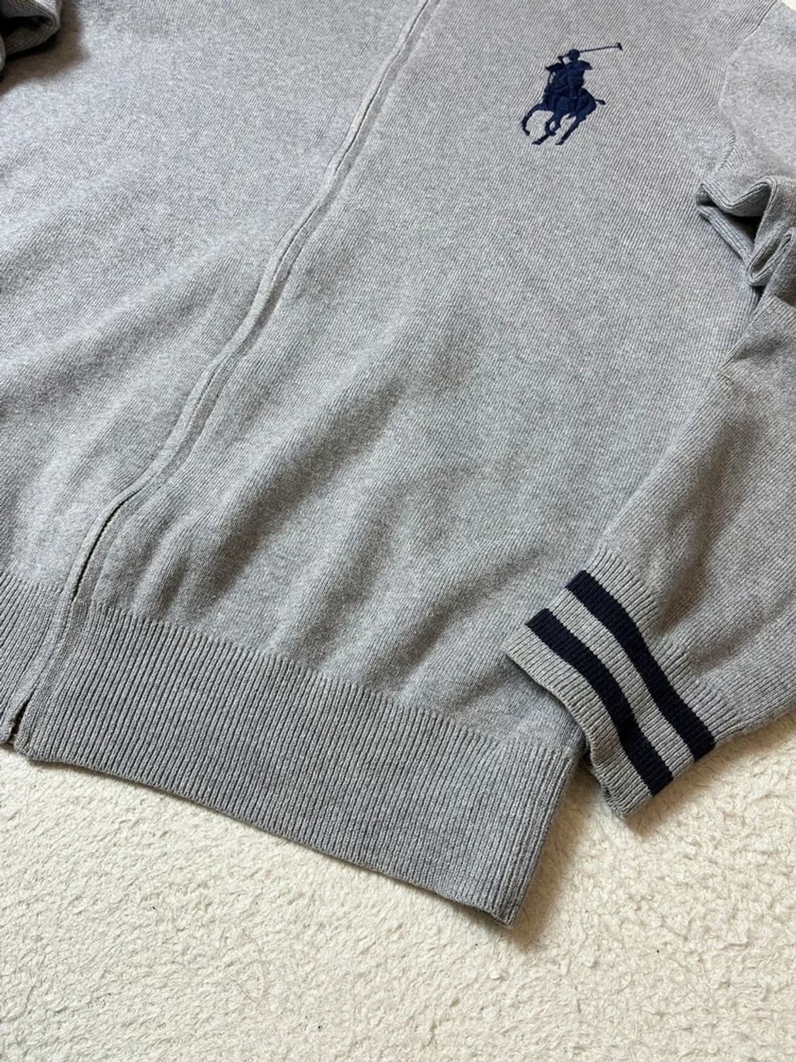 폴로 랄프로렌 100% 코튼 빅포니 니트 집업 PN7172 상품이미지4