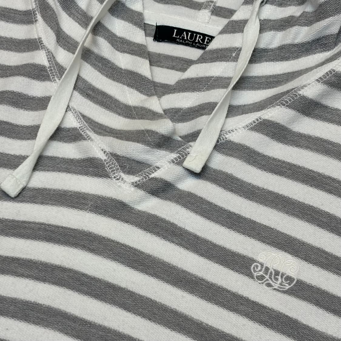 00s 미국 빈티지 폴로 랄프로렌 스트라이프 후드티 후드집업 상품이미지4