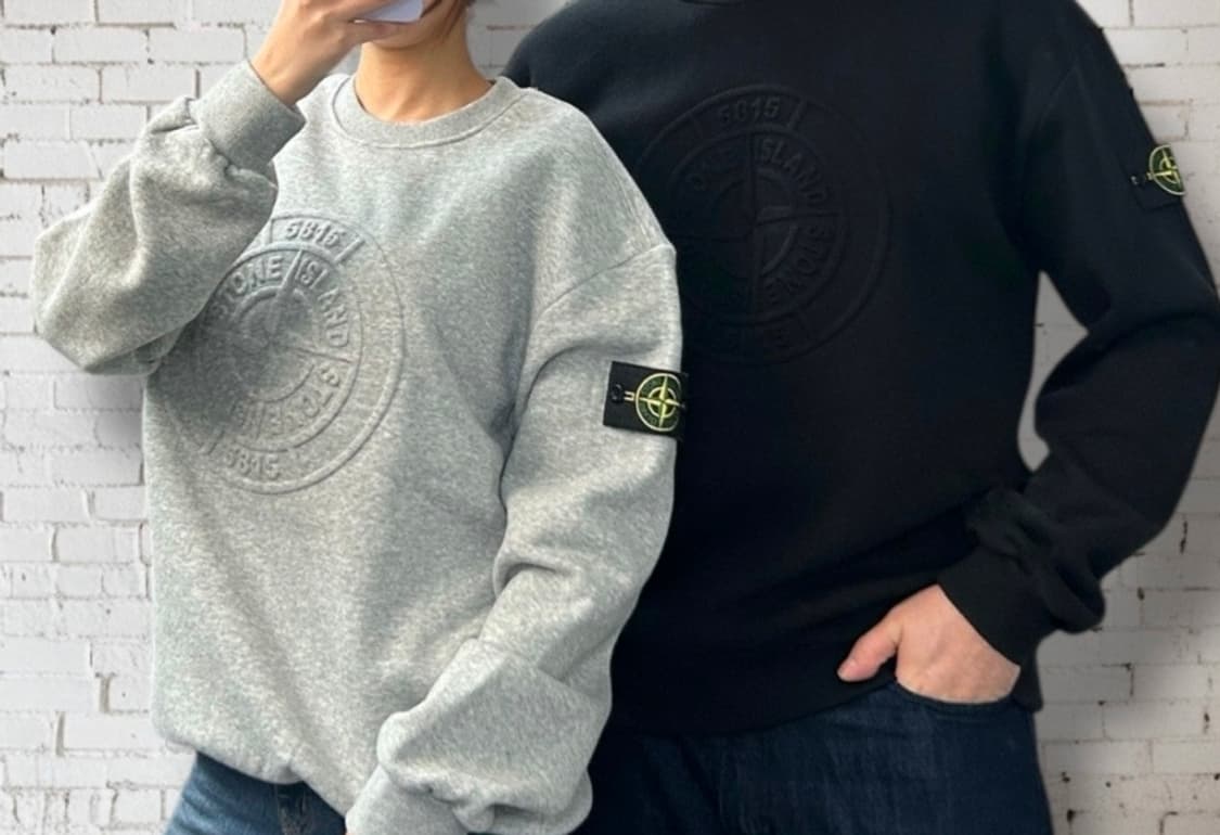 스톤아일랜드 기모 맨투맨 상품이미지1