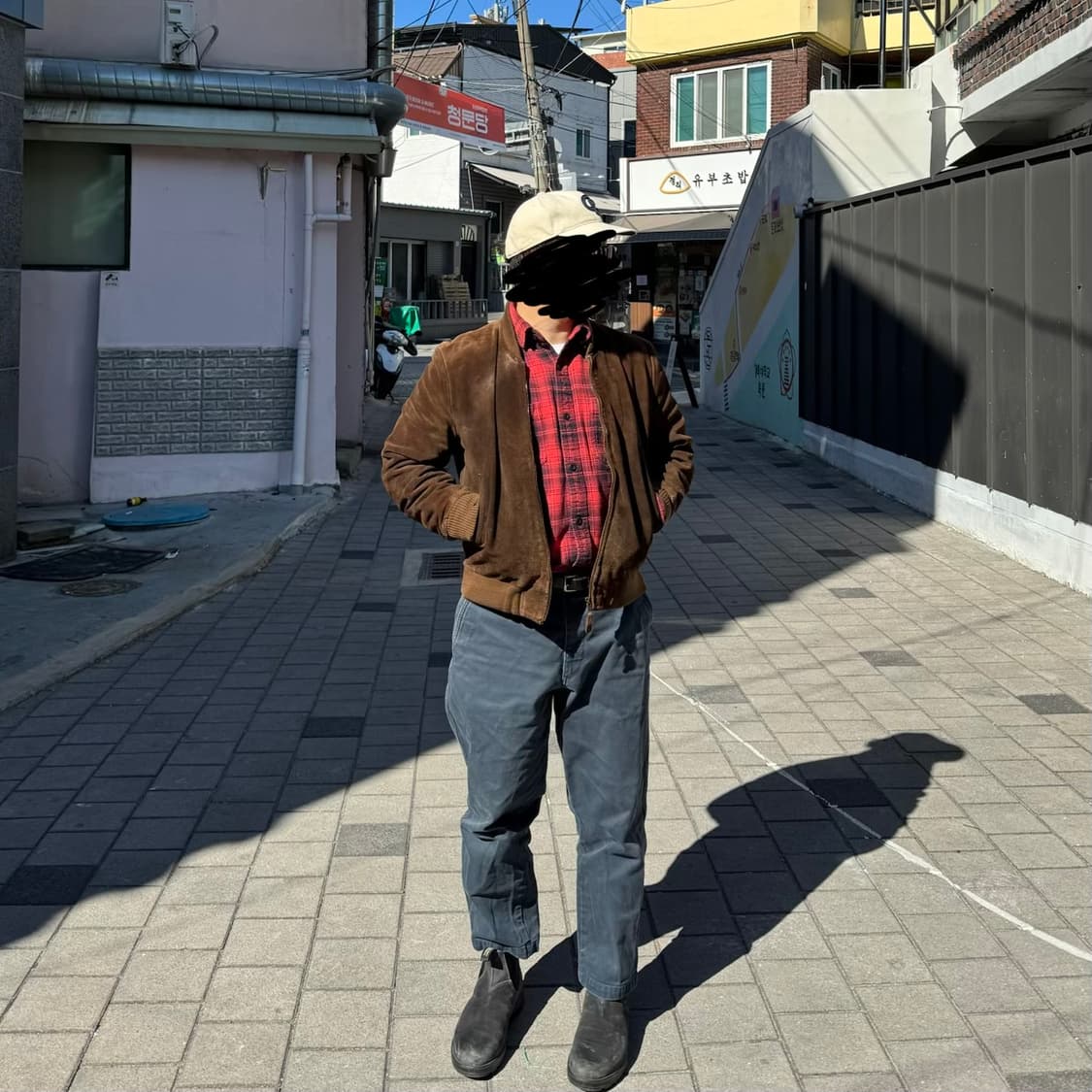 세무 스웨이드 블루종 봄잠바 상품이미지5