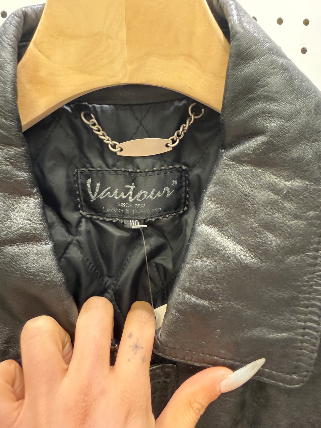 반투어 빈티지 레더 블루종 자켓 U903 상품이미지5