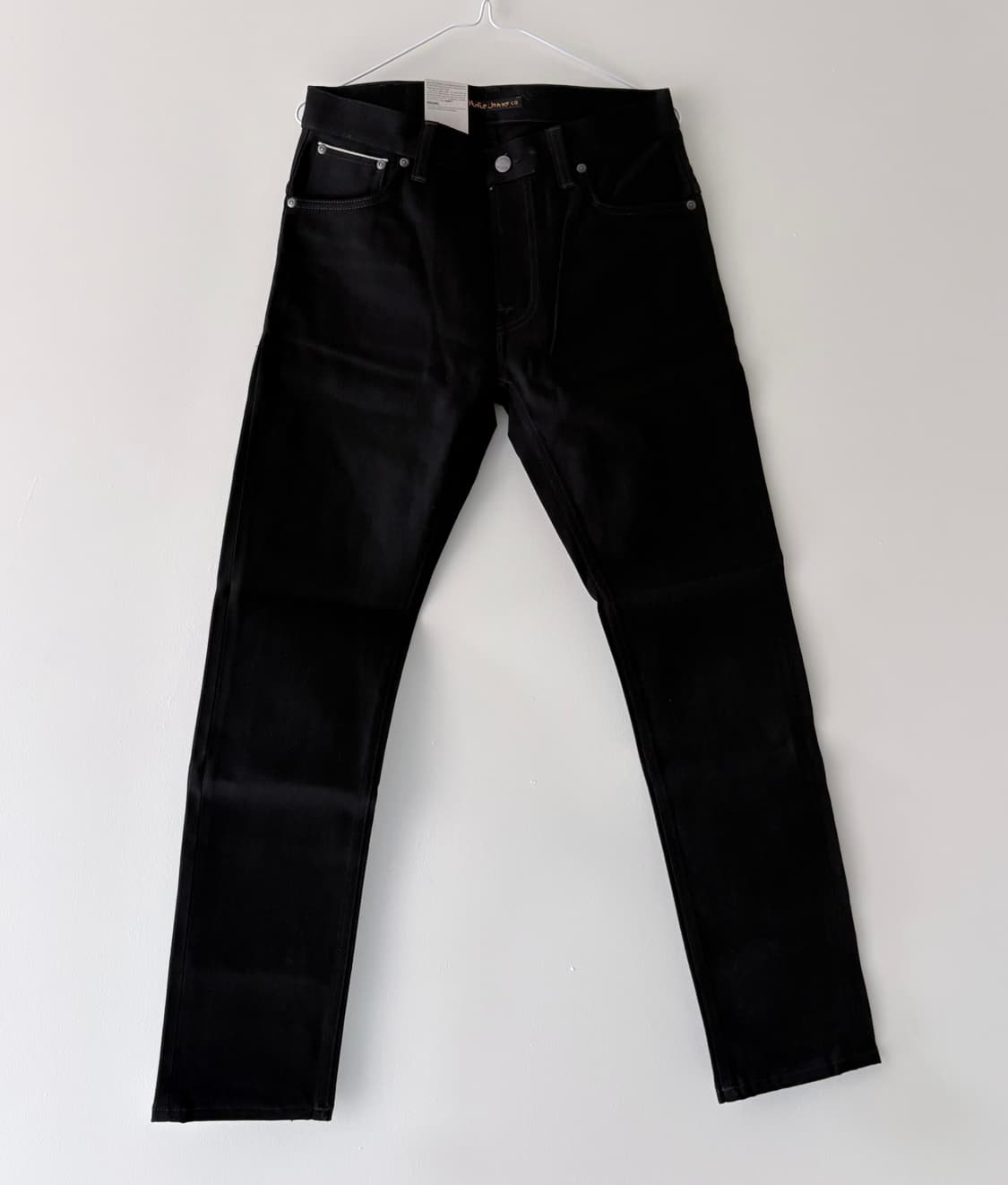 누디진 씬핀 드라이 블랙컴포트 셀비지(31*30사이즈) 새상품 상품이미지1