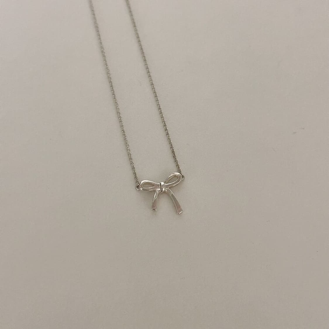 빈티지 티파니 앤코 신슬기 리본 목걸이 상품이미지8