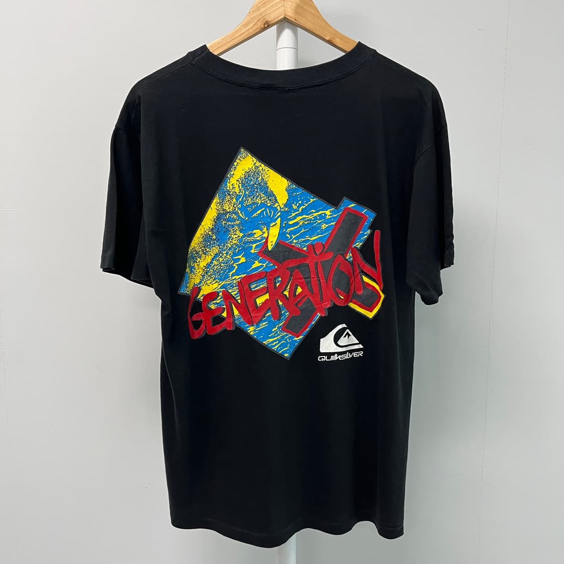 [L] 90s 퀵실버 오리지널 싱글 스티치/튜블러 A급 반팔 티셔츠 상품이미지3