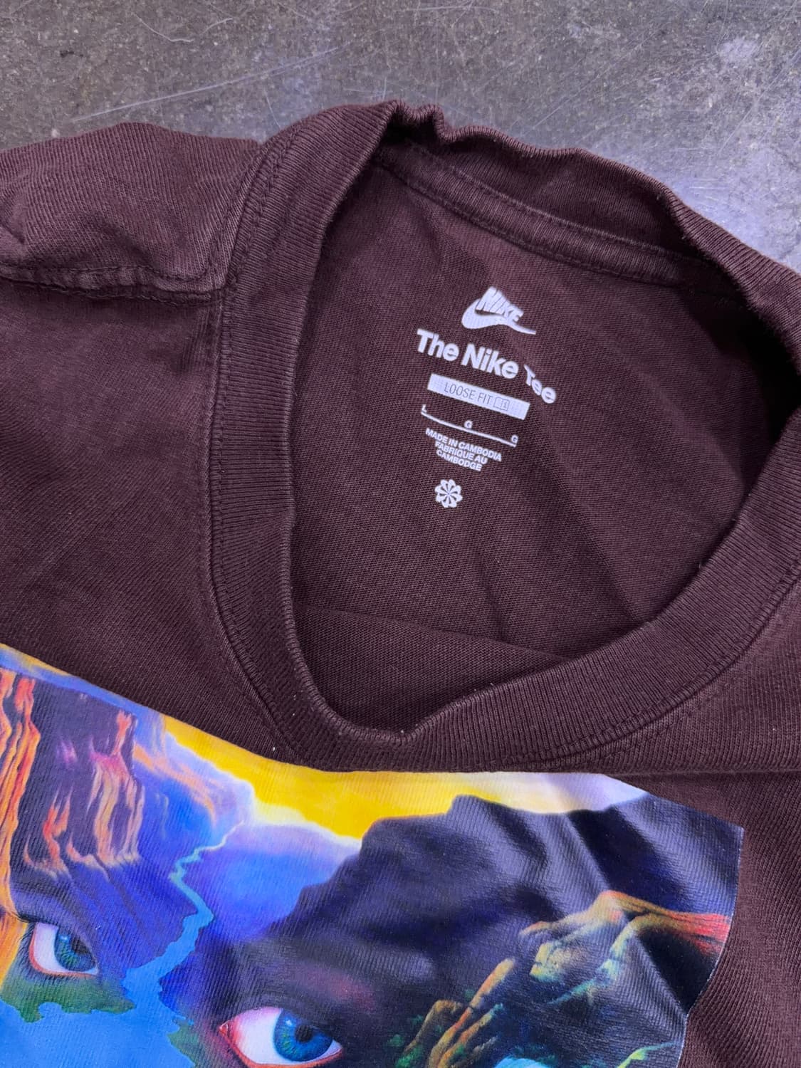 나이키 워터 파이어 어스 그래픽 반팔티 루즈핏 L 상품이미지5