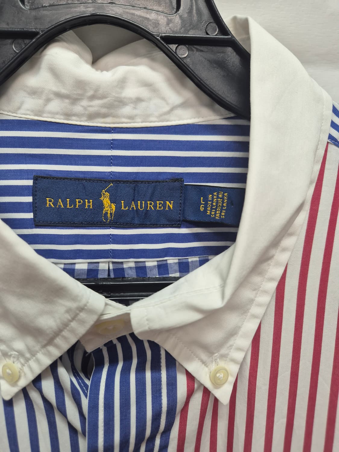 폴로 컬러블락 셔츠 상품이미지3