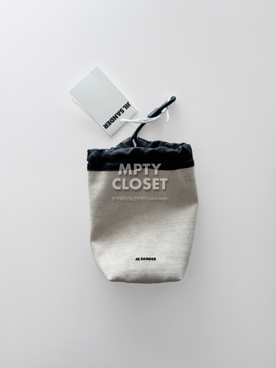 질샌더 덤플링 드로우스트링 파우치 상품이미지7