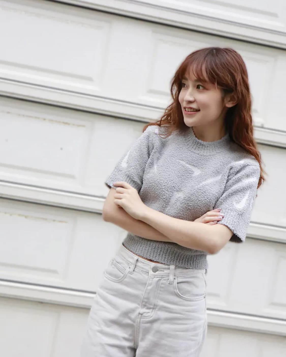 NIKE 나이키 스포츠웨어 피닉스 코지 부클레 크롭 니트웨어 상품이미지3