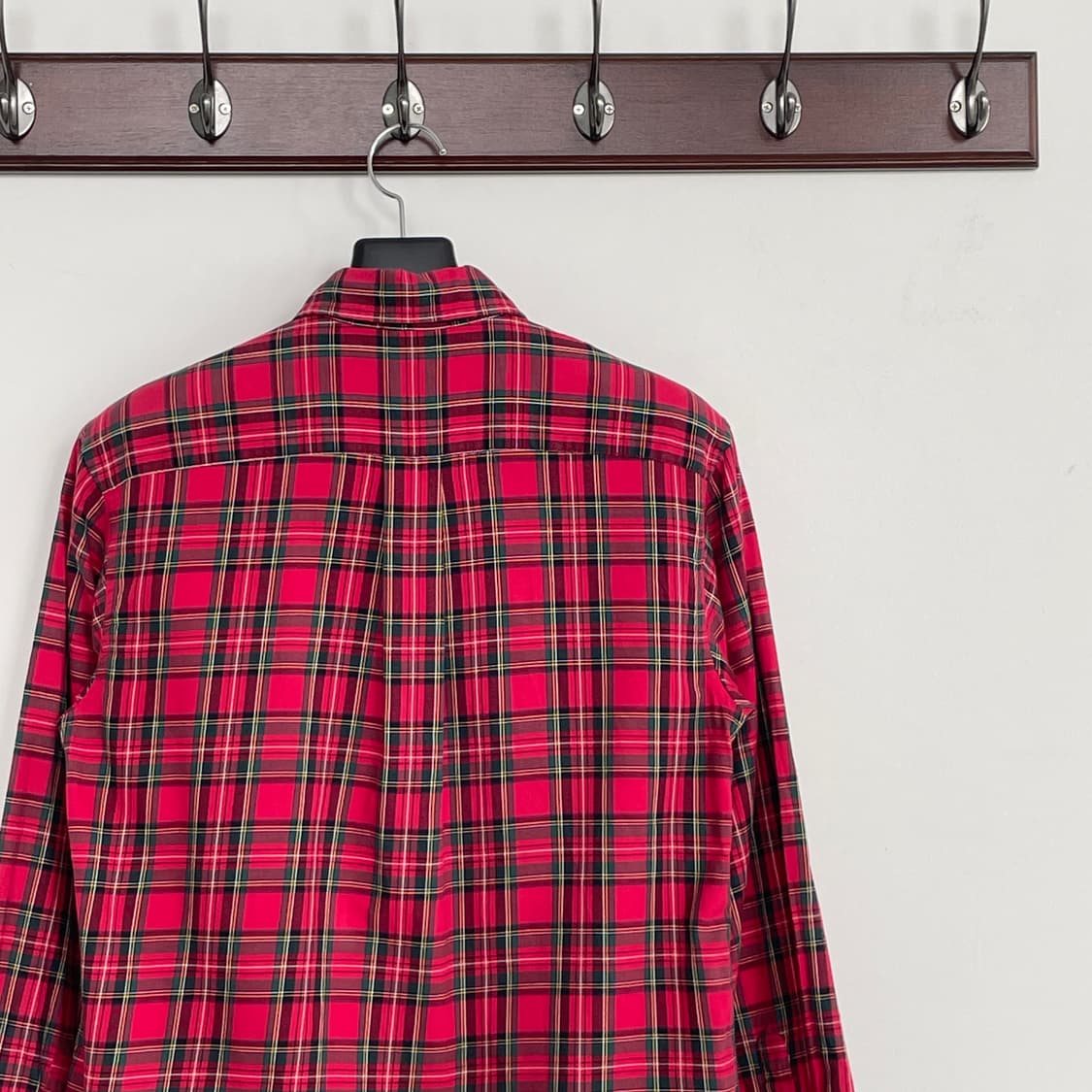 폴로 랄프로렌 레드 체크 셔츠 상품이미지6