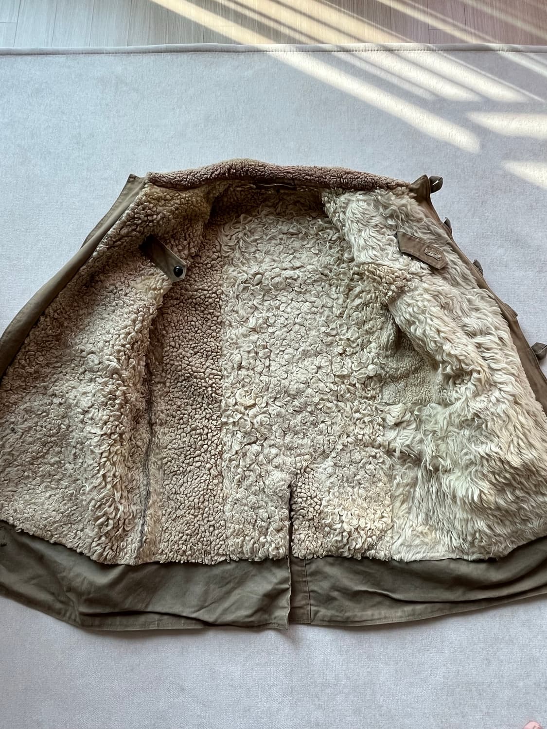 40s 스웨덴군 M1909파카 베이지 상품이미지3