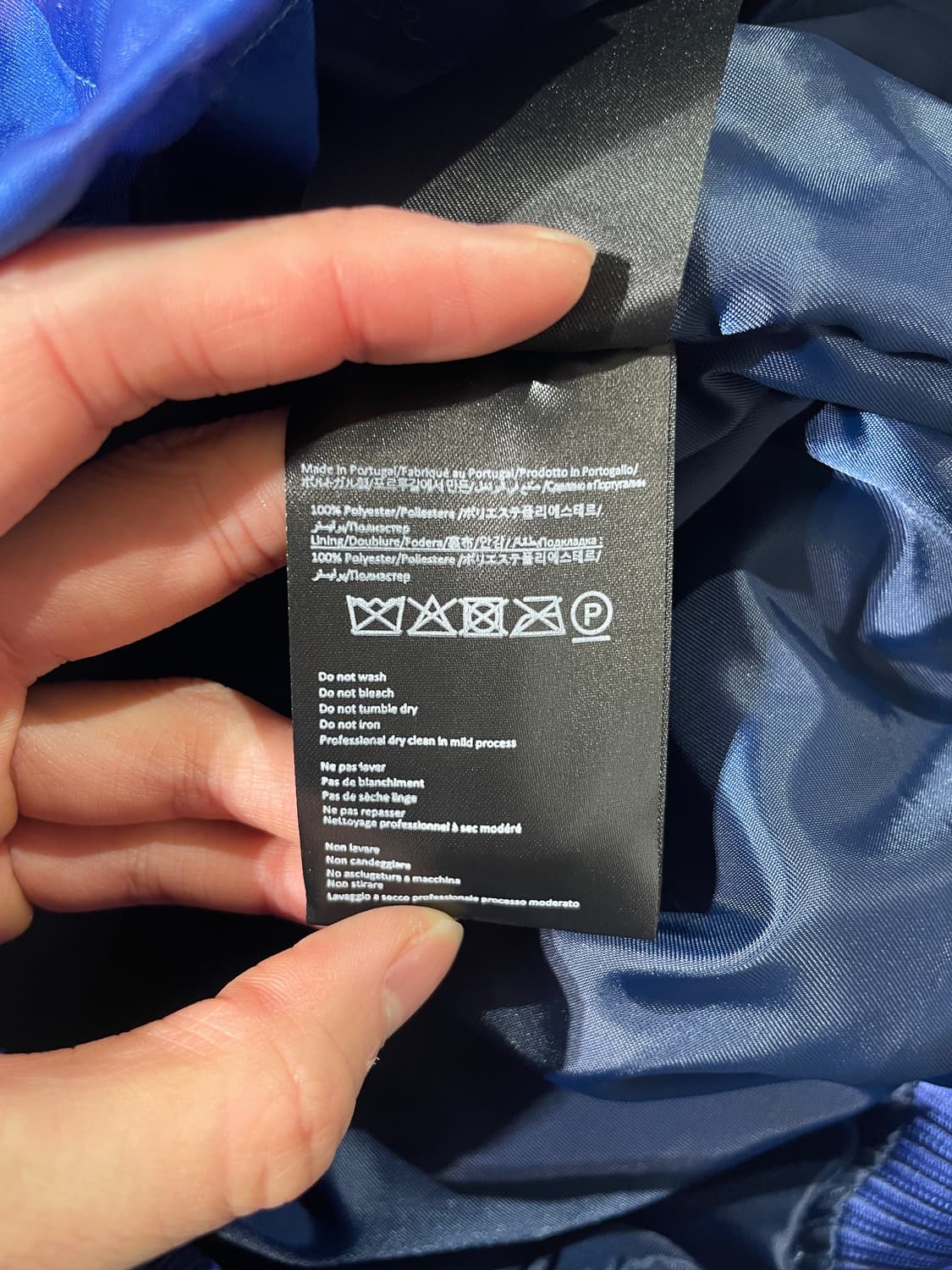 블루마블 타이다이 히든 집업 봄버 자켓 상품이미지9