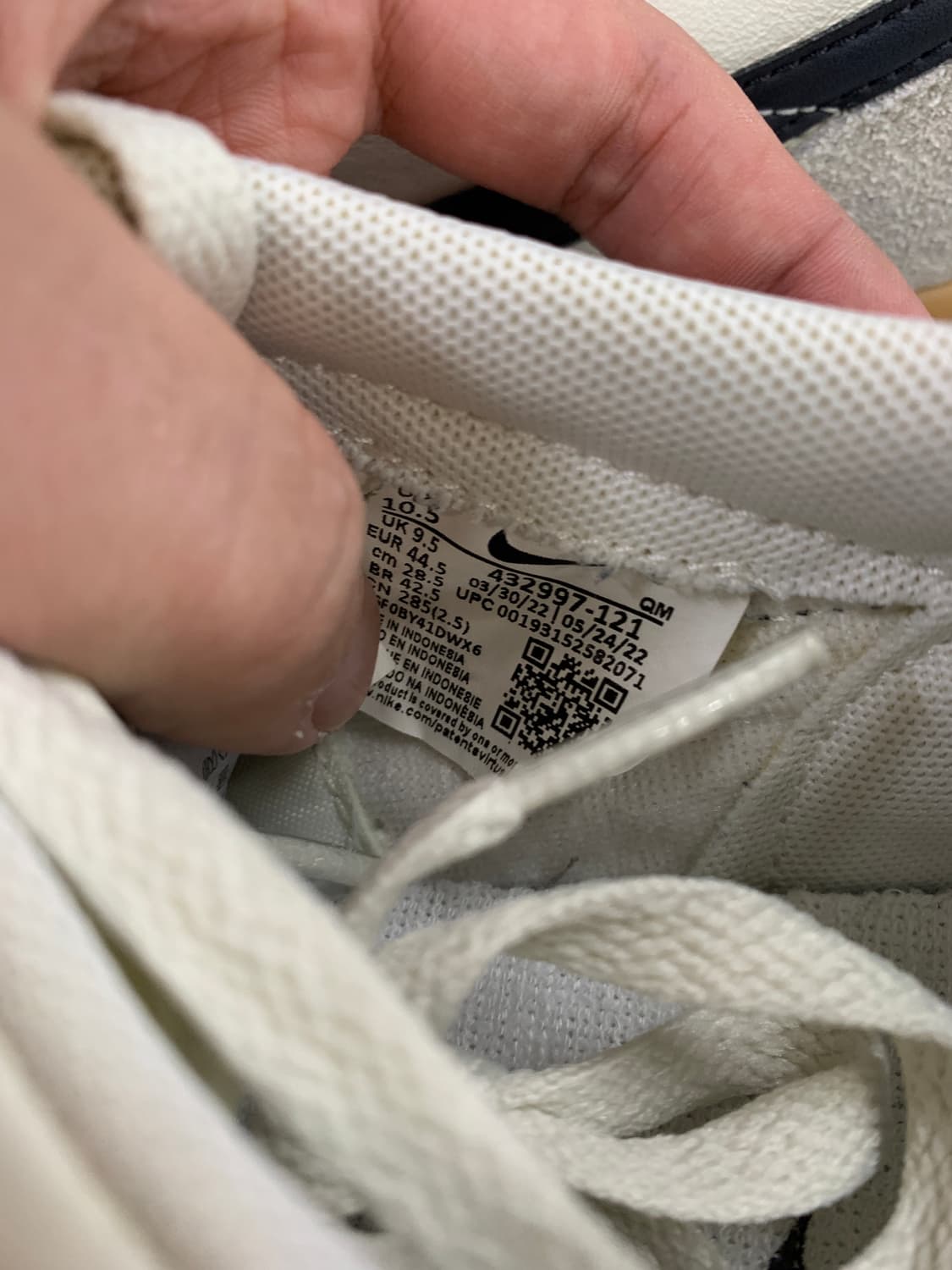 나이키 킬샷 2 레더 화이트 285 상품이미지7