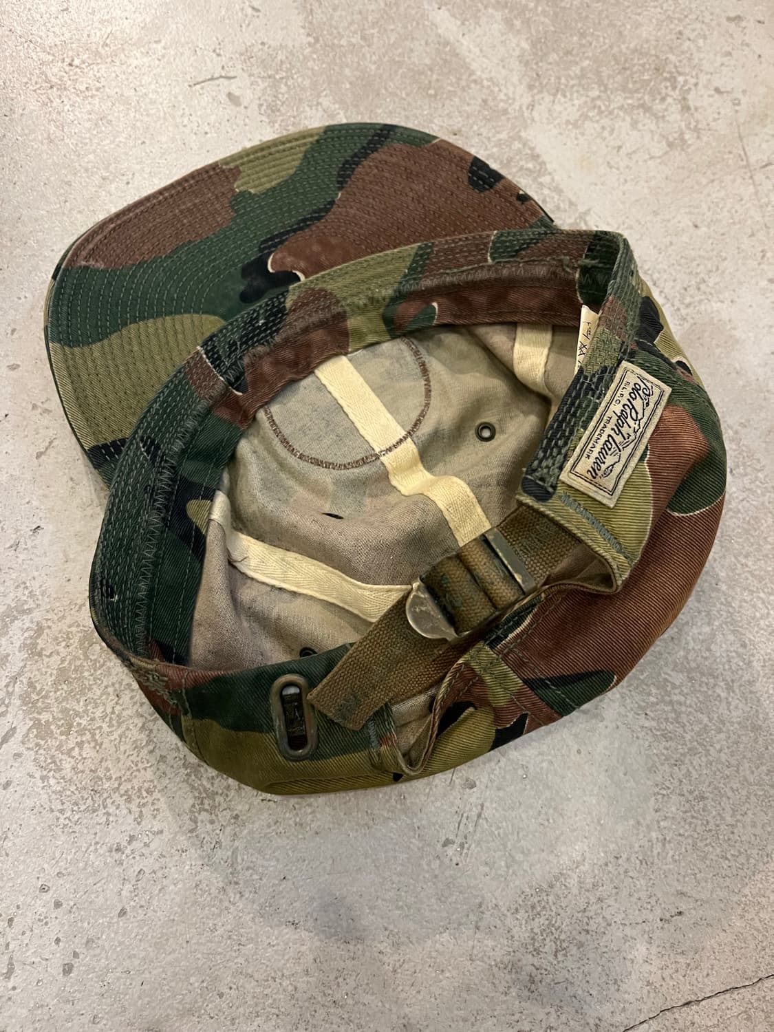 빈티지 90s 랄프로렌 폴로 마운틴 6패널 상품이미지4