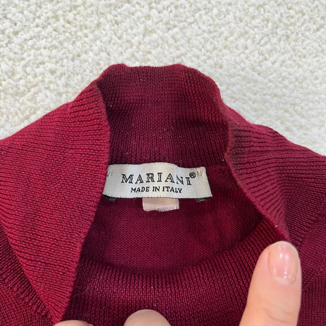 L 마리아니 울 터틀넥 니트 0310M 상품이미지2