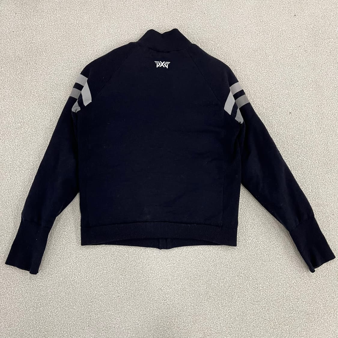 [실측확인] PXG 골프 니트 방풍 집업 자켓 0114M1 상품이미지5