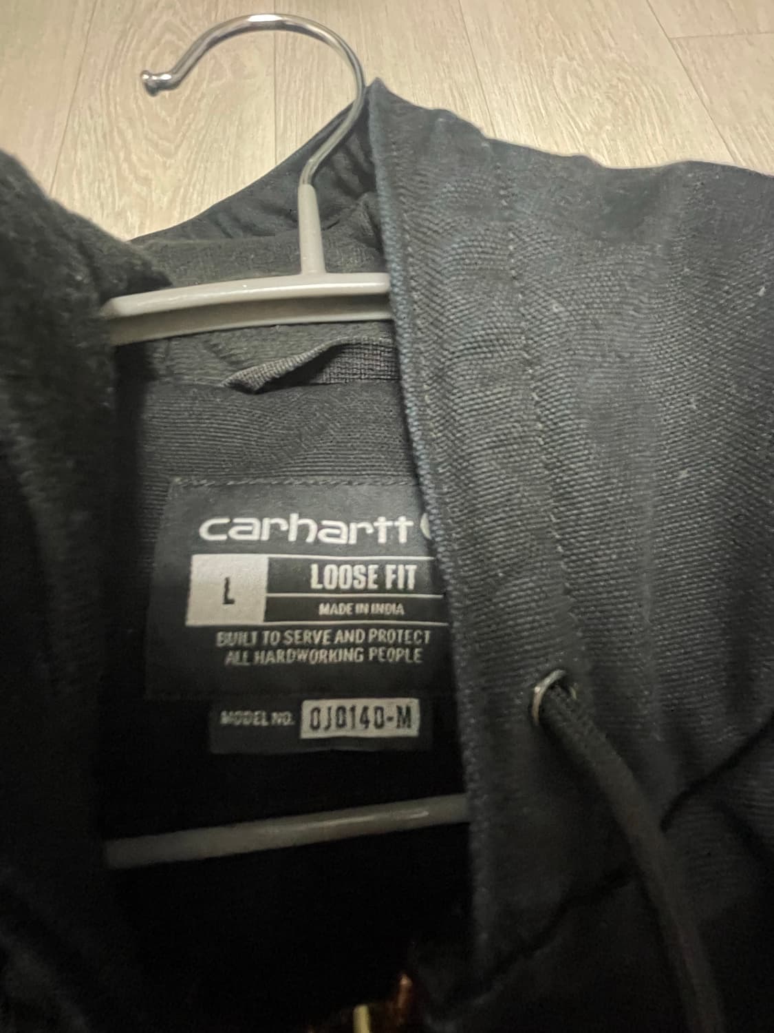 칼하트 j140 블랙 L 상품이미지2