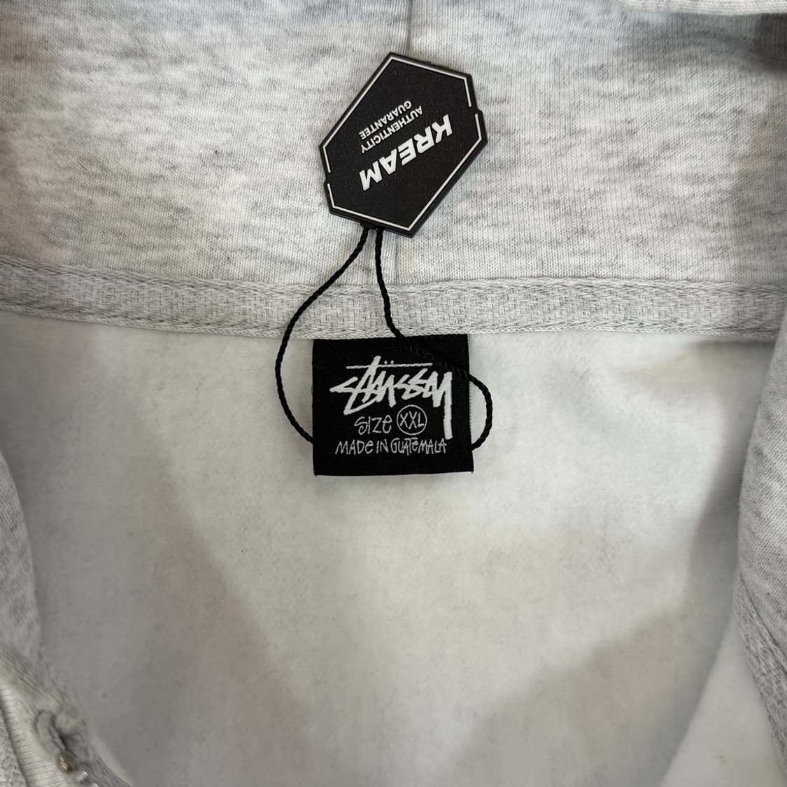 [리오브] 스투시 베이직 애쉬 헤더 후드집업  상품이미지4