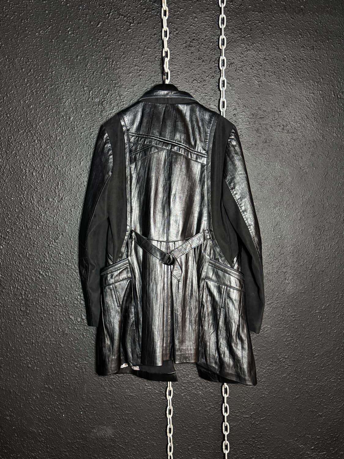 Gothic mood Leather Jacket 상품이미지4