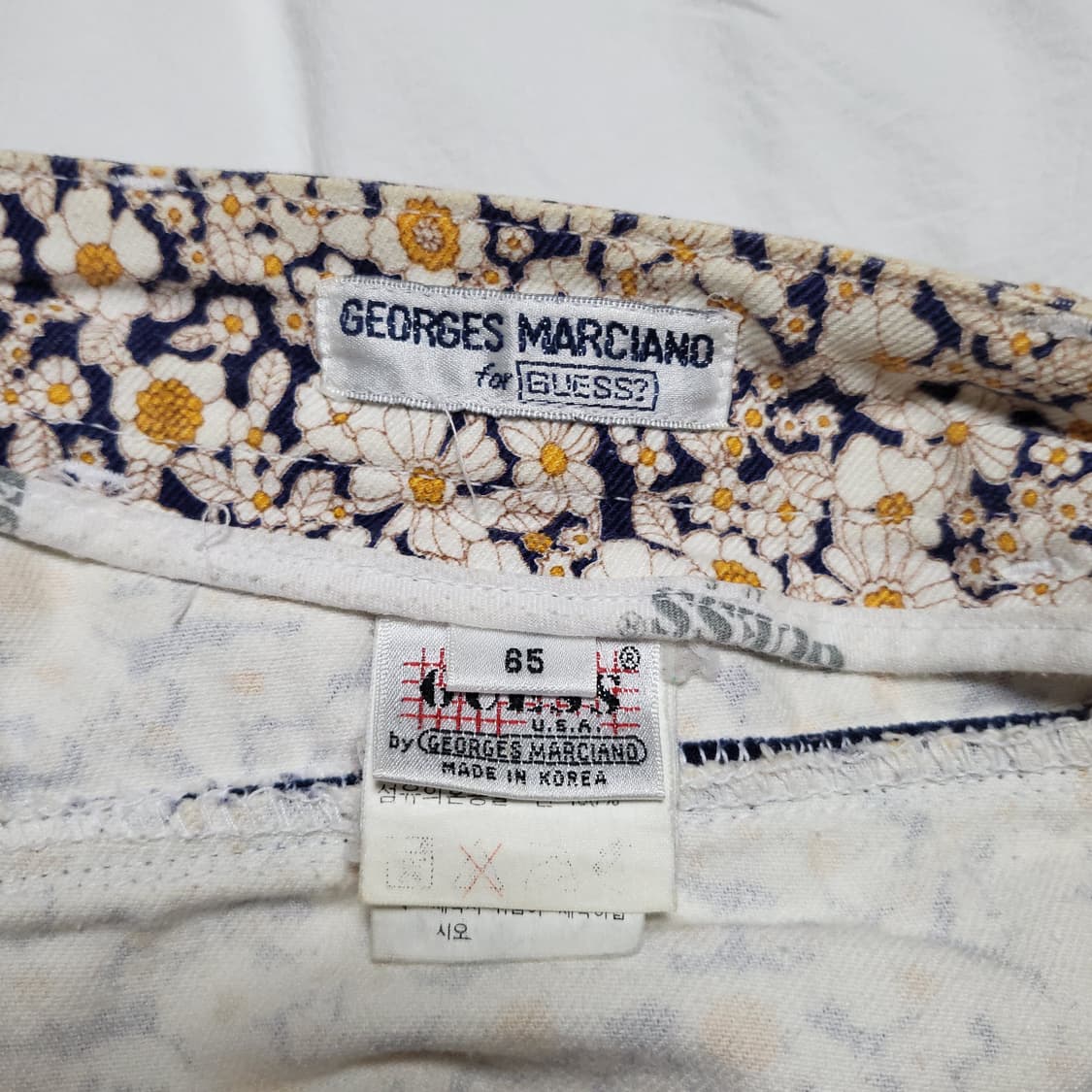 게스 코튼 플라워 스커트 상품이미지7