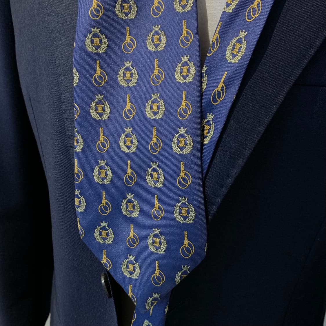 셀린느(CELINE) 모노그램 넥타이 명품 B+등급 빈티지넥타이 상품이미지2