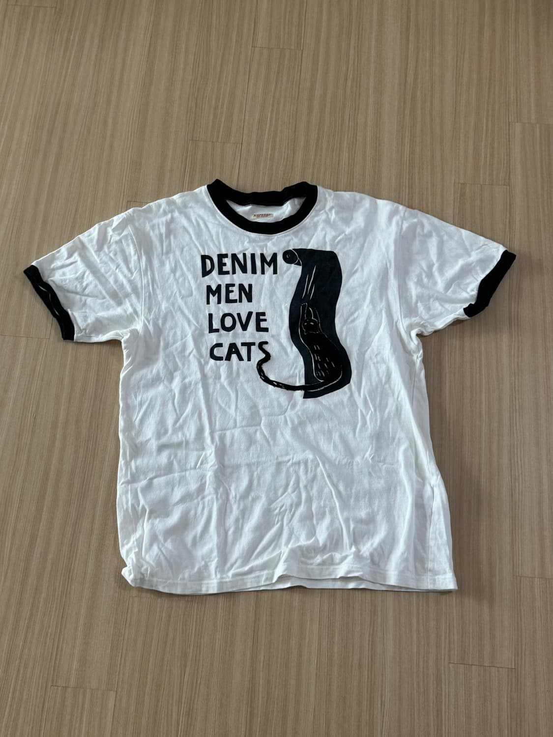 캐피탈 denim men love cats 링거티 상품이미지2