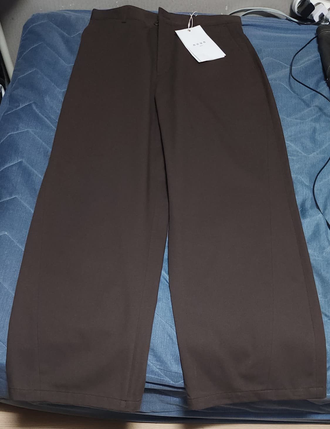 [1 새상품] 노운 웨이브 치노 팬츠 바지 브라운 상품이미지3