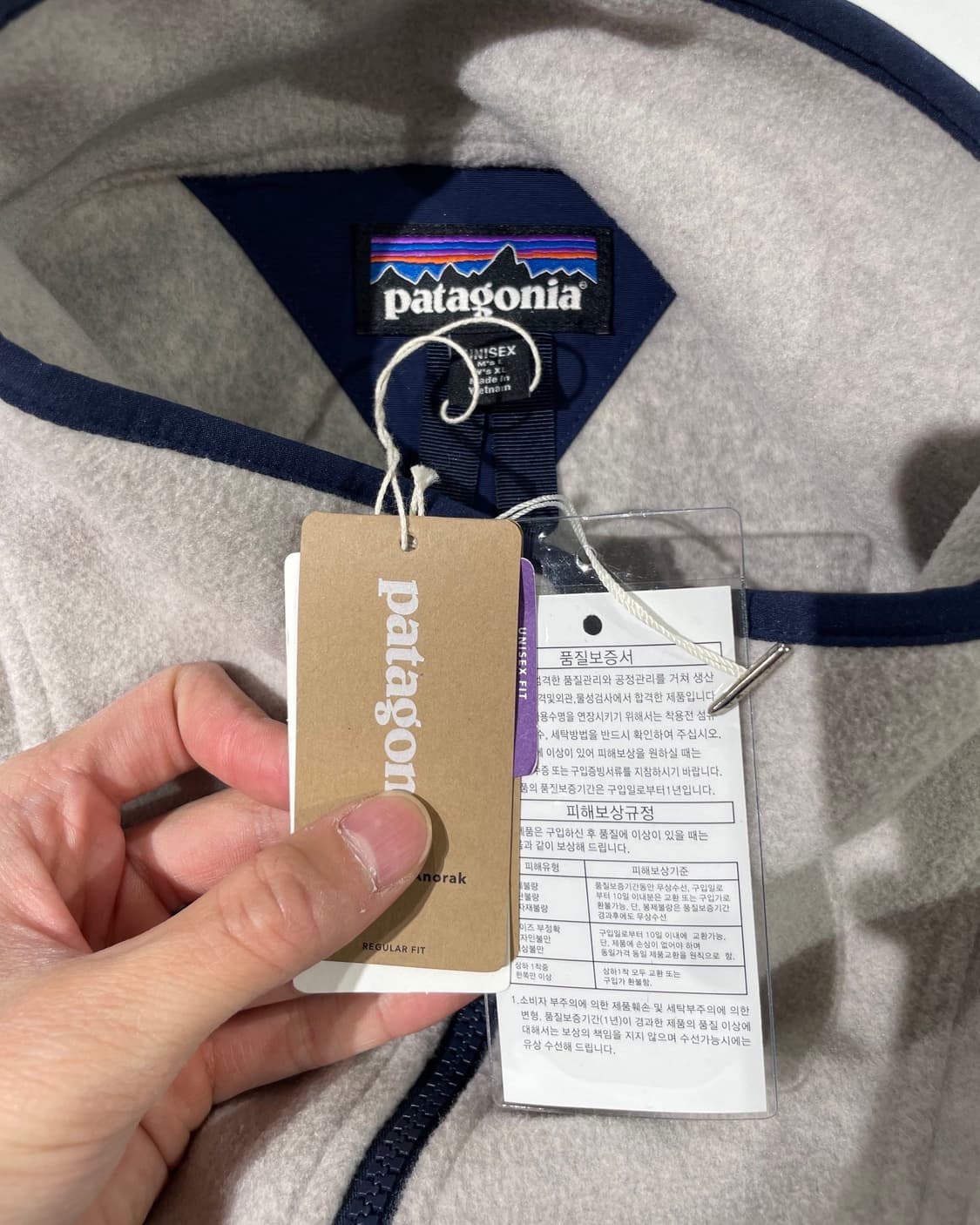 파타고니아 신칠라 플리스 아노락 상품이미지7