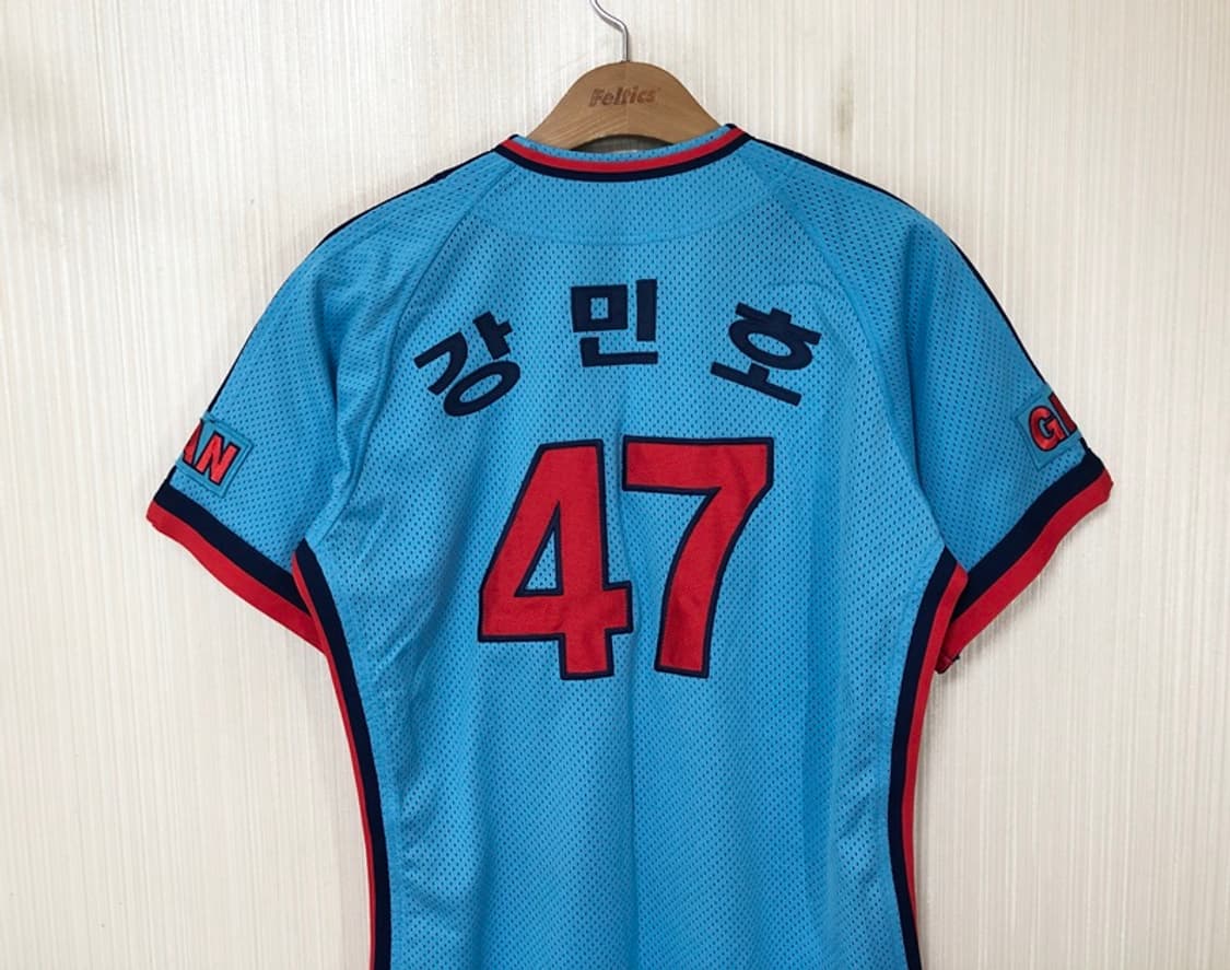 KBO 카멜레온어센틱 롯데자이언츠 챔피언원정 유니폼/져지 90 상품이미지9