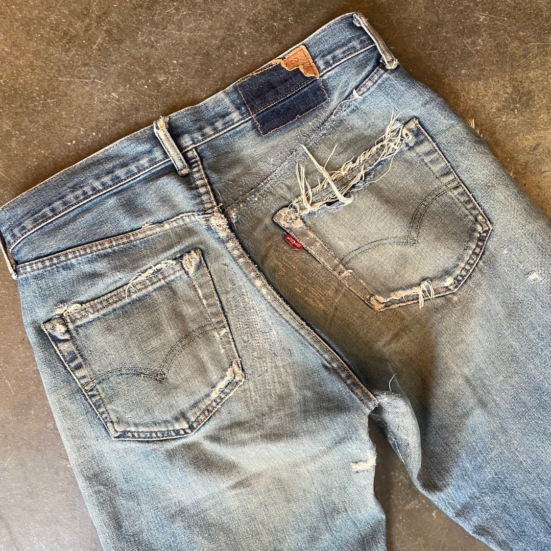 90s JP Levi's 502 빅e 셀비지 상품이미지6
