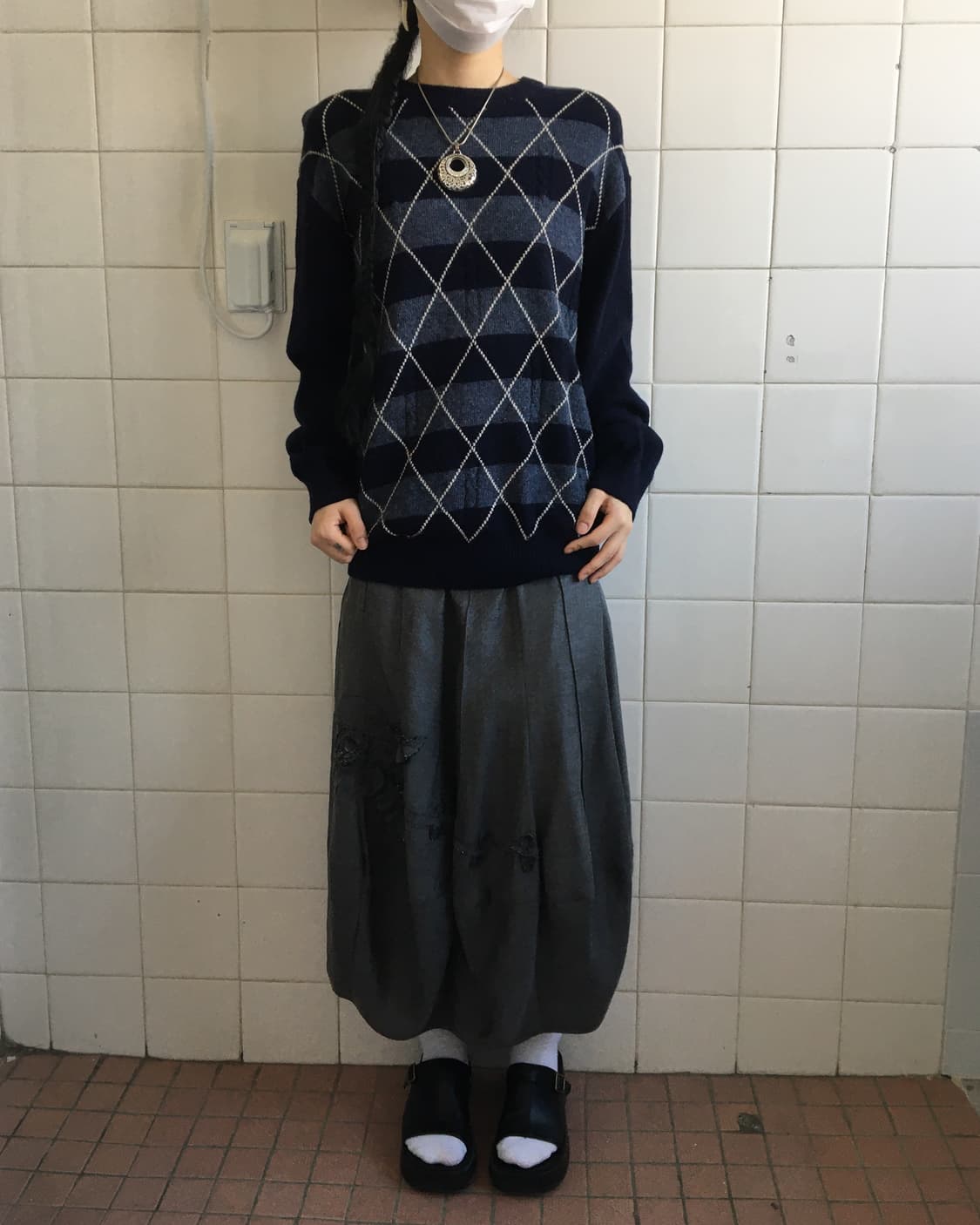 pattern point knit 상품이미지1