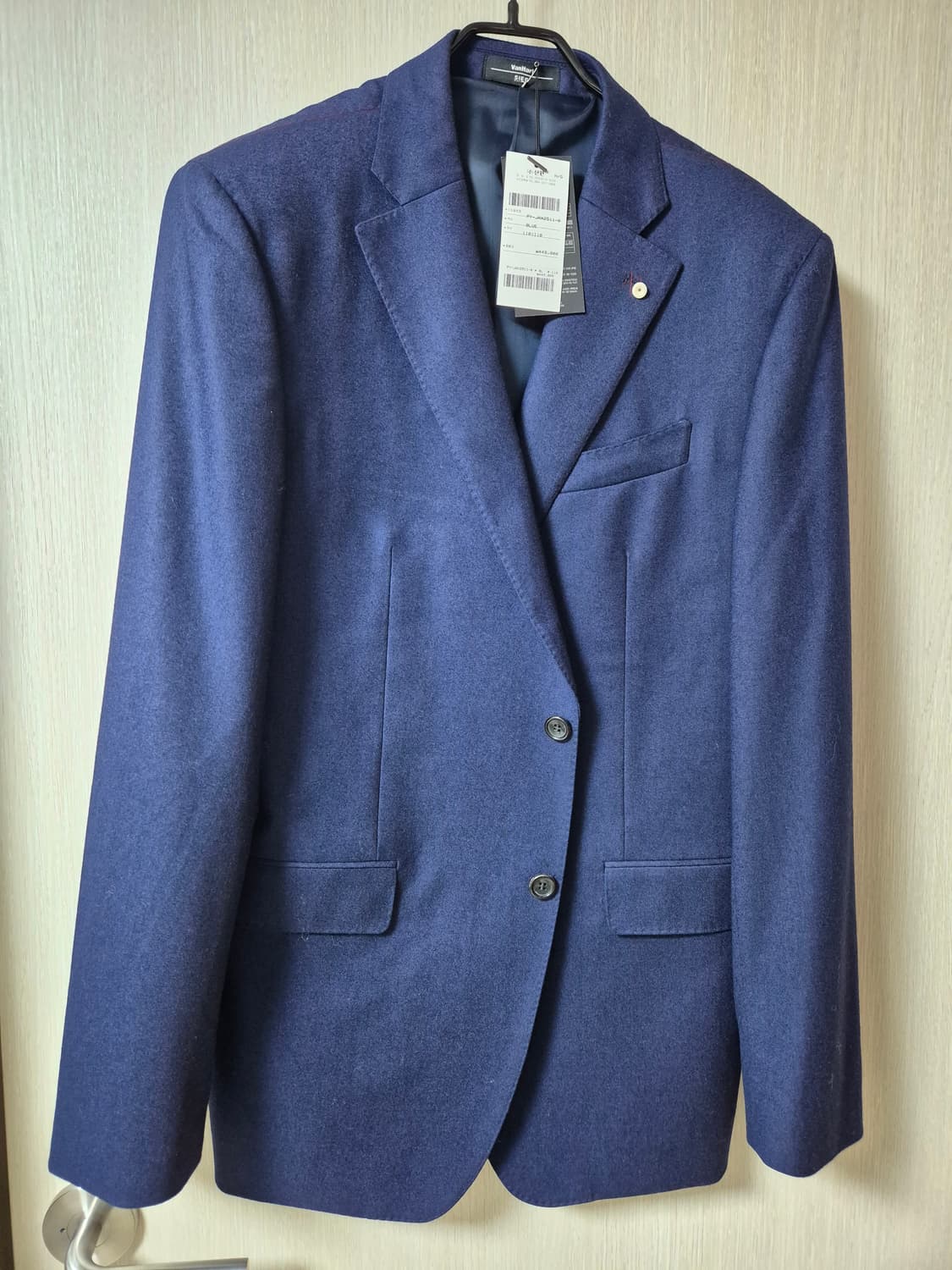 (새제품) 반하트/이태리 까노니꼬 플란넬 울수트 블레이져 자켓 110 상품이미지1