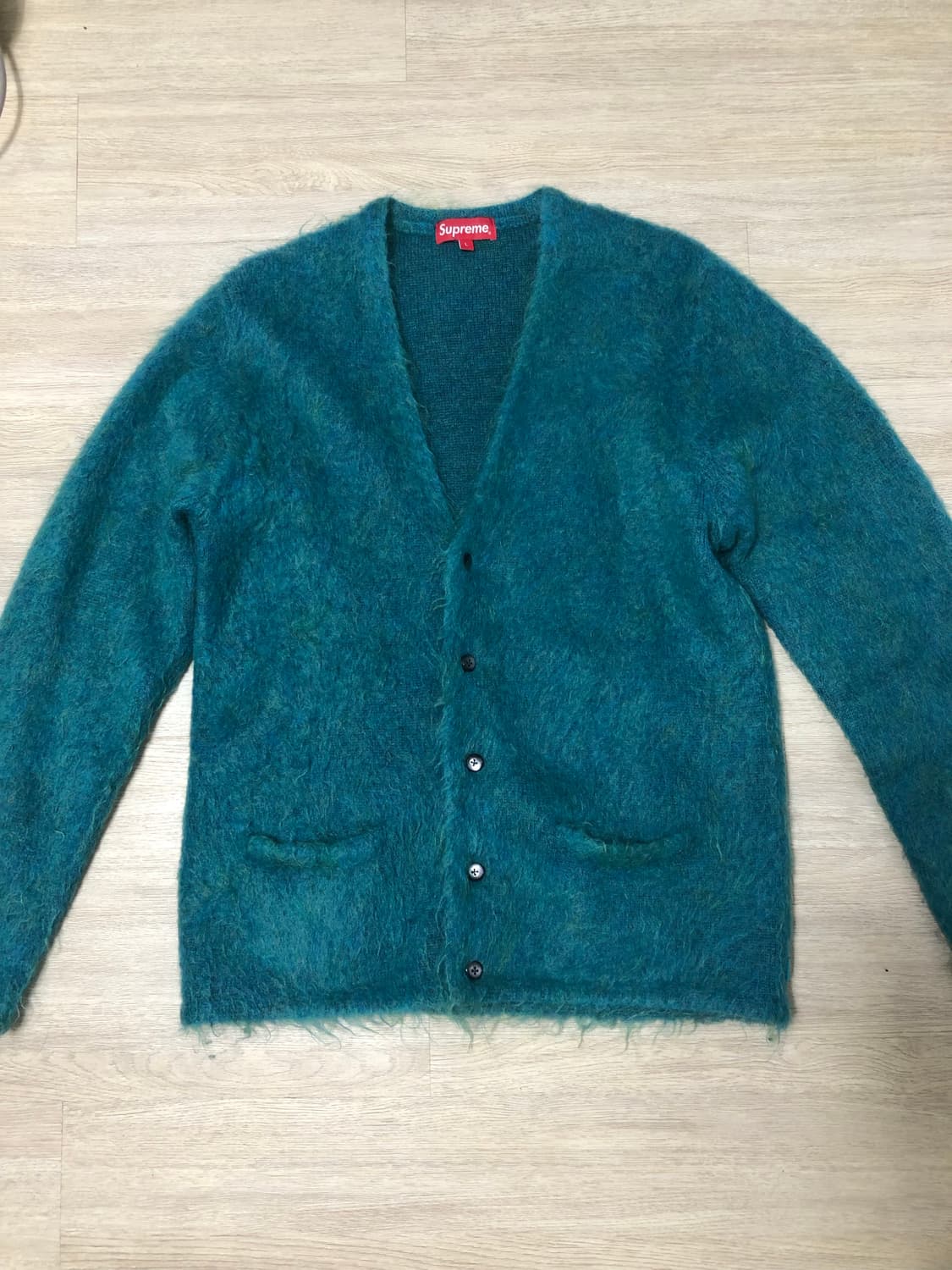 [L] 슈프림 모헤어 가디건 Heather 상품이미지2